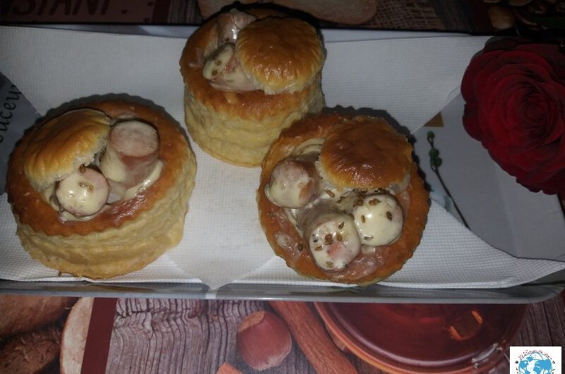 Bouchées feuilletées saucisses, crème et anis : l'apéro croustillant
