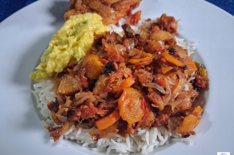 Rougail Morue Réunionnais aux carottes : Recette Authentique