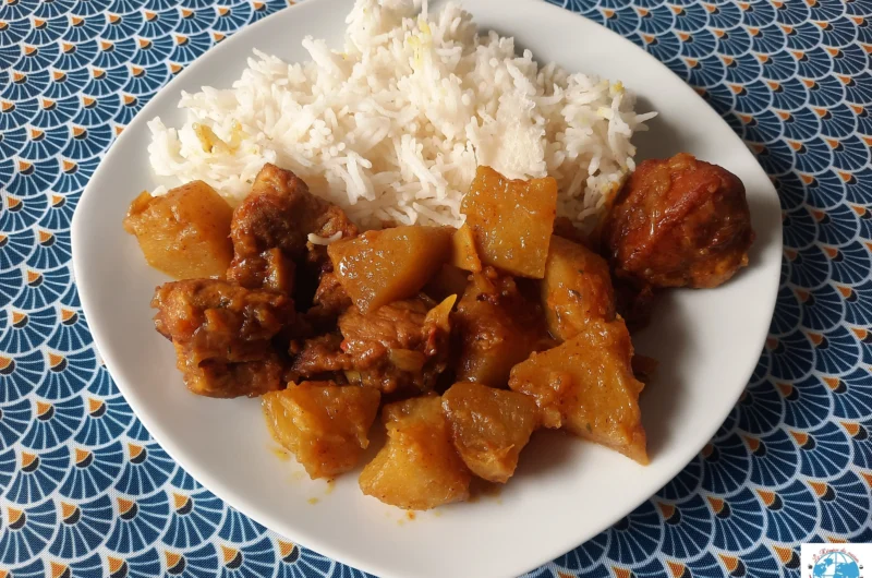 Carry de porc au chouchou : La recette traditionnelle réunionnaise